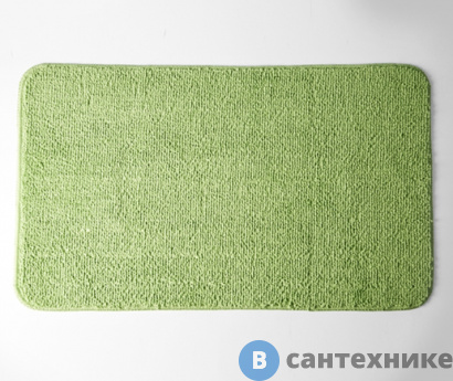 картинка Коврик WasserKRAFT Vils BM-1001 Kiwi для ванной комнаты 75х45 см микрофибра