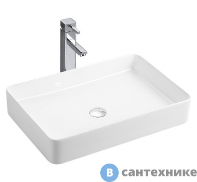 картинка Раковина WELTWASSER ELBACH 2174 подвесная (600х405х110)