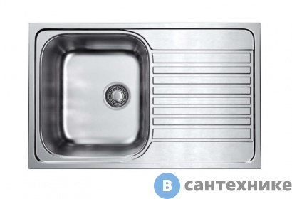 картинка Кухонная мойка OMOIKIRI Kashiogawa 79-IN нержавеющая сталь (4993452)