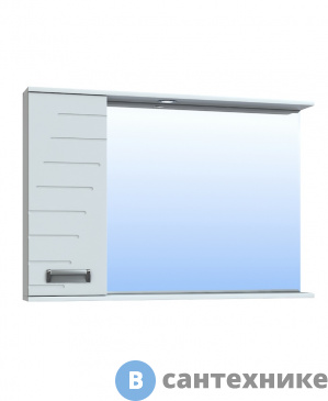 картинка Зеркало VIGO Diana 1000 лев со спотом (8-1000-Л) (z.DIA.100.L.El)