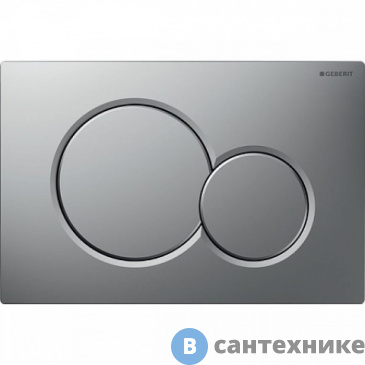 картинка Клавиша смыва Geberit 115.770.JQ.5 SIGMA01 (матовый хром/лакированный)