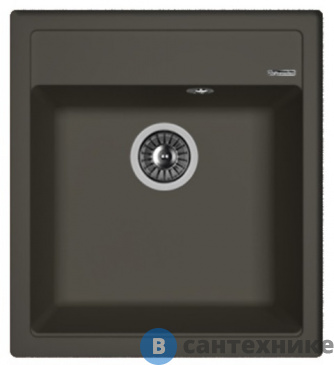 картинка Кухонная мойка FLORENTINA Липси 460, антрацит FS (20.280.B0460.302)