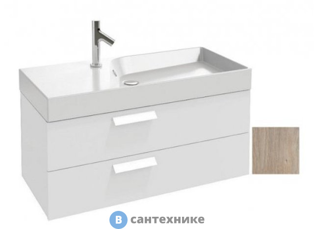Тумба под раковину Jacob Delafon RYTHMIK EB1304-E10 квебекский дуб (99,5х45х42,4)