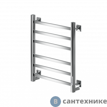 картинка Полотенцесушитель Veconi Barro-А  B6050CH-A, 60/50 (хром)