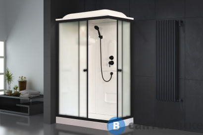 картинка Душевая кабина Royal Bath RB 8120HP1-M-BL 1200x800x2170 L (матовое)  