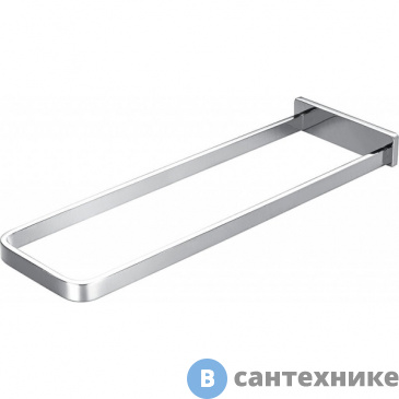 картинка Полотенцедержатель Cezares CZR-F-8915 двойной 353х118, хром