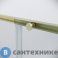 картинка Душевое ограждение Niagara Nova NG-44-12ASG-A90SG-34 (120х90х195) прямоугольник, раздвижная, золото сатин, стекло прозрачное