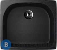 Кухонная мойка Ulgran U-408-308 черный 600х520