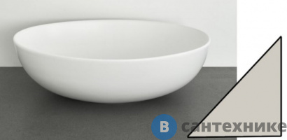 картинка Раковина Cielo BAECO PM Le Bacinelle Era-Eco овальная, без отверстия для смес. цв. Pomice