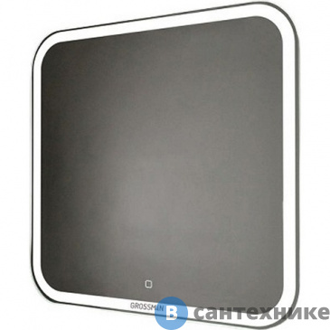 картинка Зеркало Grossman COMFORT-70 см с сенсорным выключателем (670680)