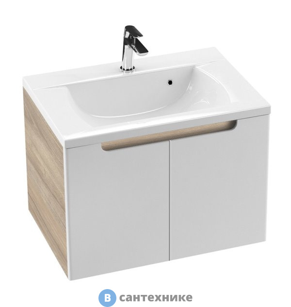 Тумба под раковину Ravak SDD Classic 800 латте/белый (X000001095)