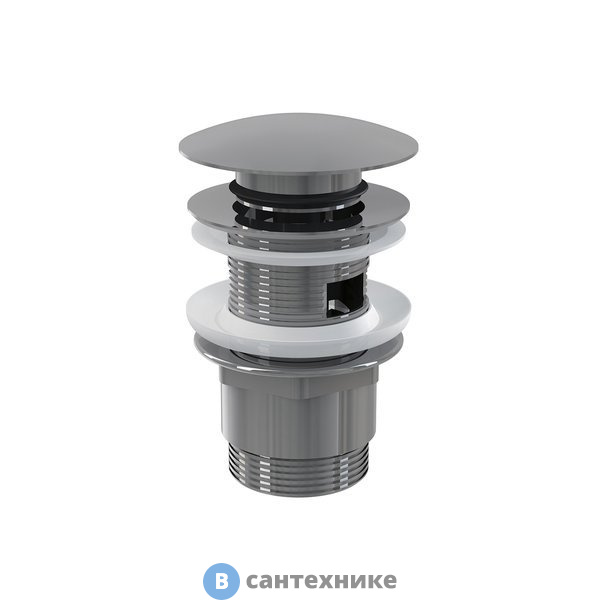 Слив для умывальника Ravak ClickClack короткий хром X01437