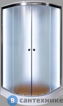картинка Душевая кабина Deto D09S LED (900*900*2200)