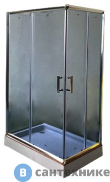 картинка Душевой уголок Parly ZQ121G-L (120*80*195)