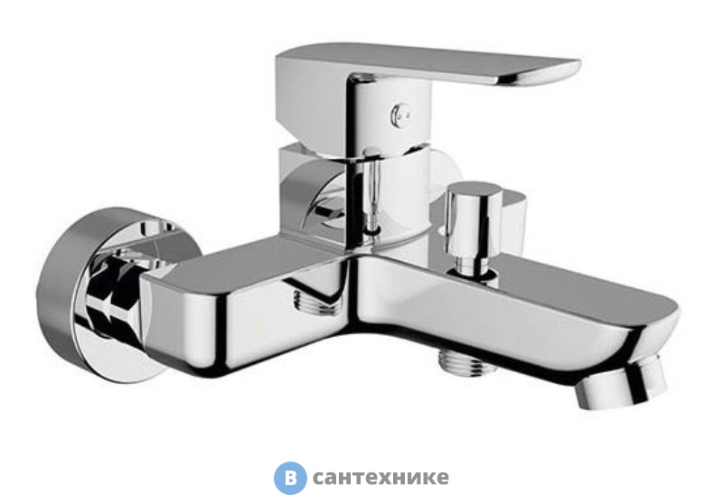 Смеситель Cezares FLORIAN-VM-01 для ванны и душа однорычажный, хром