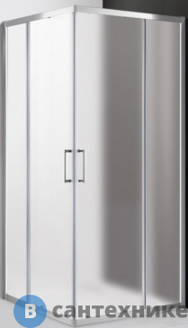 картинка Душевой уголок Cezares MOLVENO-A-2-90-P-Cr 900x900x1900 без поддона