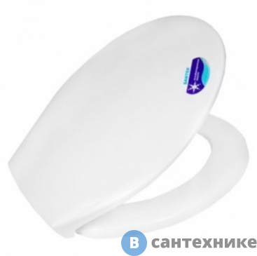 картинка Сиденье Santek 1.WH10.6.918 для унитаза КОНСУЛ с микр. (белый)
