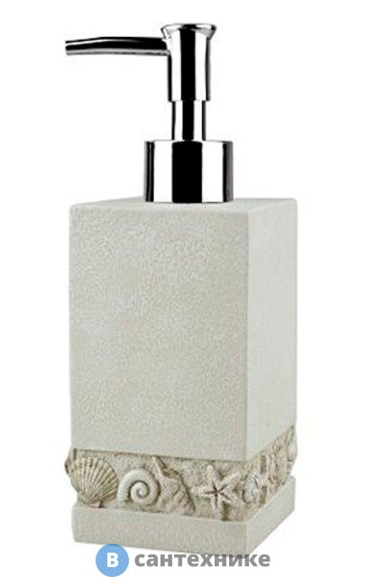 Дозатор для жидкого мыла WasserKRAFT Inn K-4399, 290 ml металл, хромоникелевое покрытие, полирезин