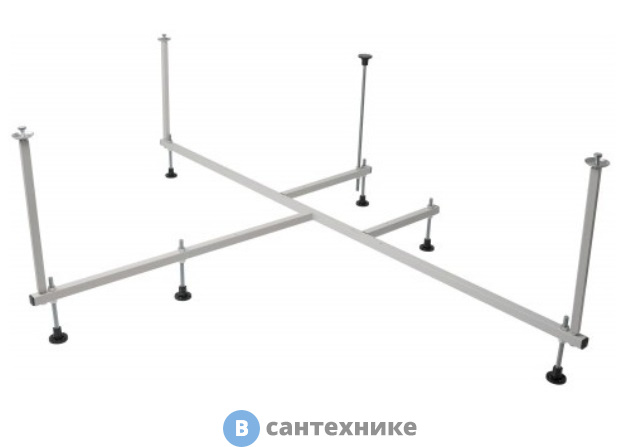 Каркас д/ванны Jacob Delafon SF045RU-NF PRESQU'ILE угловой 145х145