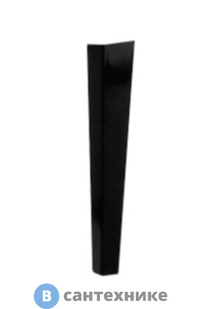 Комплект ног BelBagno ATRIA-PIA-NL для тумбы, 2 шт Nero Lucido