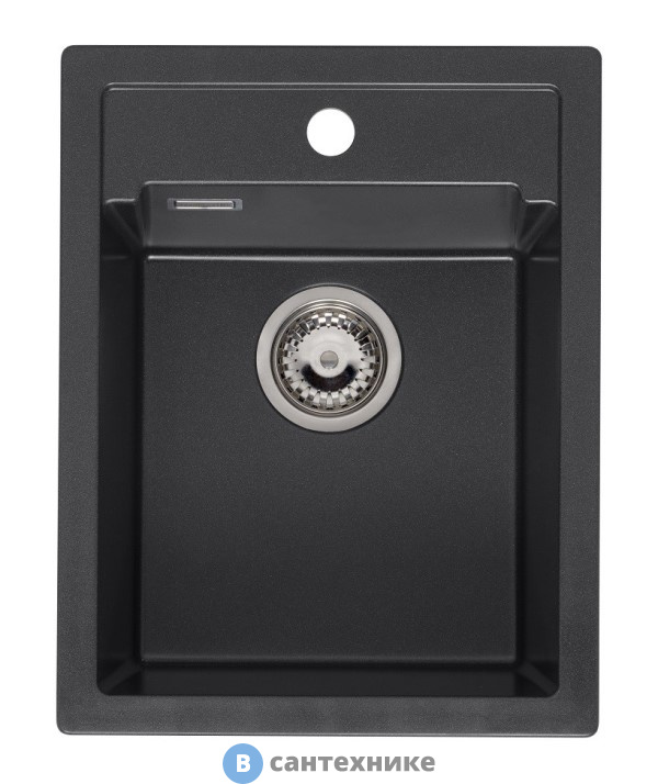 Кухонная мойка Reginox Amsterdam 34 Black Silvery 3,5" (R33531)