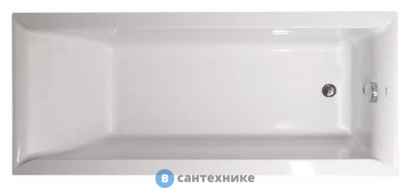 Акриловая ванна Vagnerplast VERONELA 160 (VPBA167VEA2X-04), без каркаса и сифона