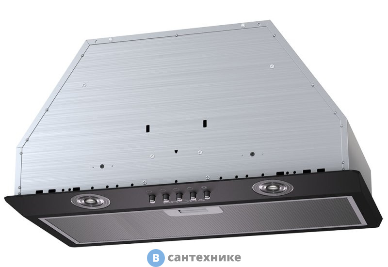 Вытяжка кухонная Krona RUNA 600 black PB