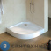 картинка Душевой поддон RGW SMC/R W белый полукруглый 90* 90*140 (57350499-01)