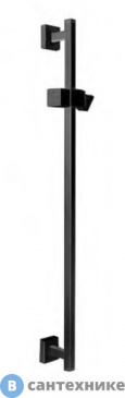 картинка Душевая штанга Cezares CZR-B-SDQ-NOP чёрный матовый