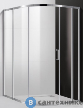 картинка Душевой уголок Cezares MOLVENO-RH-11-120/110-C-Cr-IV без поддона