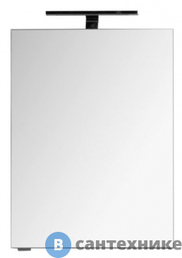 картинка Зеркало-шкаф Aquanet Порто-50 белый (195726)