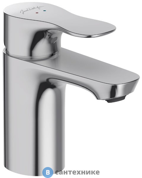 Смеситель Jacob Delafon VILLETTE E23718-CP для раковины, с донным клапаном (хром)