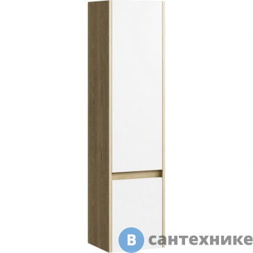 картинка Пенал Aqwella CITY 35 SIT0535DB (подвесной, 35*30*150, дуб балтийский)