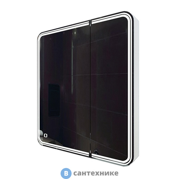 Зеркало-шкаф AZARIO Adriana 1Л с подсветкой 700*800 (CS00072835)