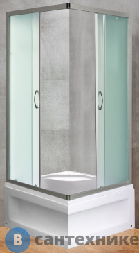 картинка Душевое ограждение River MORAVA 90/41 MT с поддоном