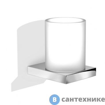 картинка Стакан Decor Walther CONTRACT CT WMG настенный (стекло прозрачное), хром (651800)