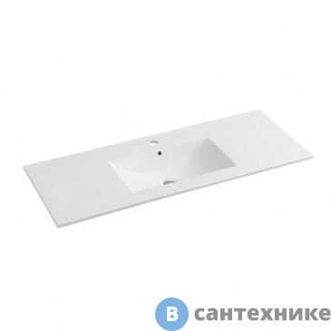 картинка Раковина Vincea VBS-13120 керамическая, белый