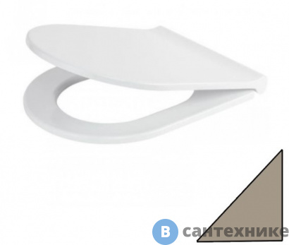 картинка Сиденье Cielo CPVEJNEWF AV для унитаза, Enjoy, с крышкой, с плавным опусканием, материал сиденья-термоактивная смола, цвет-Avena