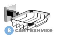 Мыльница AZARIO RINA решетка, хром (AZ-87009)