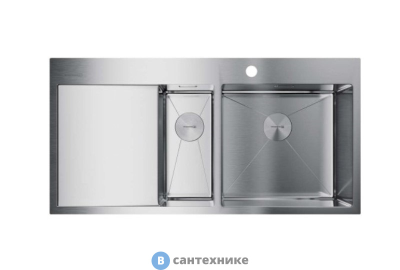 Кухонная мойка OMOIKIRI Akisame 100-2-IN-R (4973547)