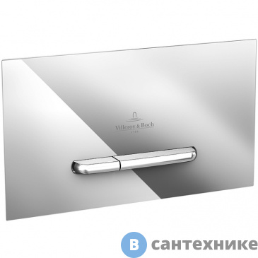 картинка Клавиша смыва Villeroy & Boch 92218061 ViConnect хром