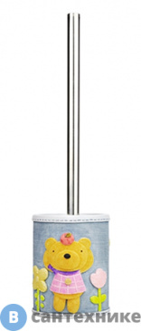 картинка Щетка для унитаза WasserKRAFT Lossa K-3427 металл, хромоникелевое покрытие, полирезин