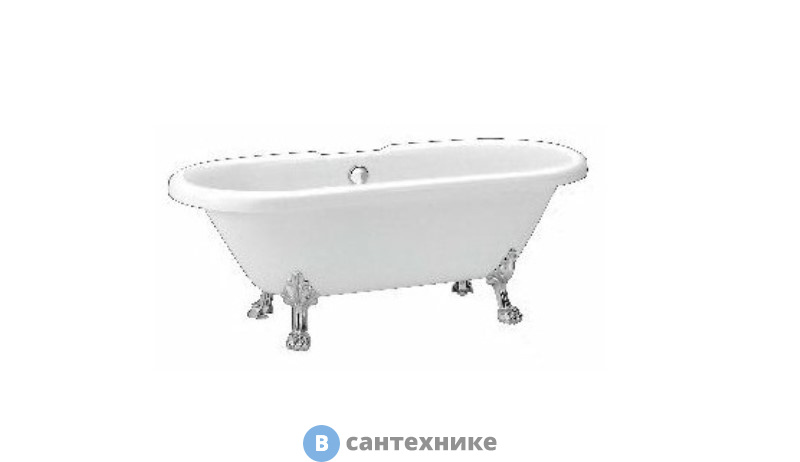 Акриловая ванна BelBagno BB21 овальная