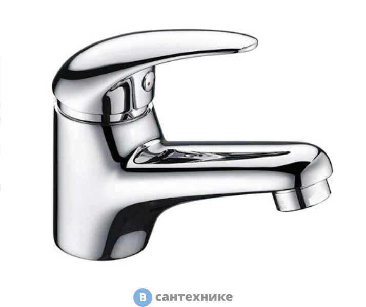 Смеситель WasserKRAFT Isen 2603 для раковины латунь, хромоникелевое покрытие