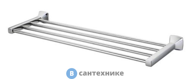 Полка для полотенец WasserKRAFT Wern K-2511 металл, хромоникелевое покрытие