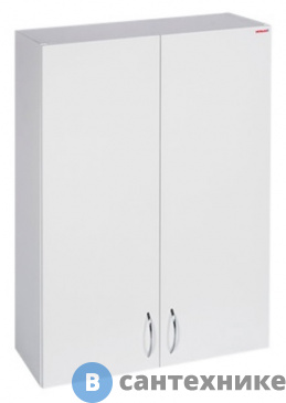 картинка Шкаф навесной Merkana Лилия 60 см 2-х дверный белый