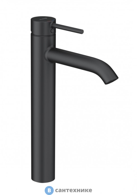 Смеситель Kludi BOZZ 382863976 для умывальника, чёрный мат.