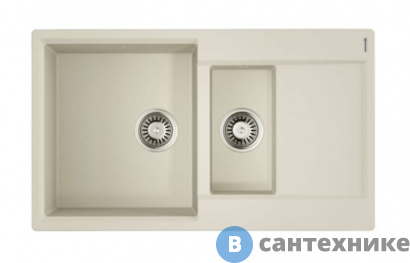 картинка Кухонная мойка OMOIKIRI Daisen-86-2-PA пастила (4993473)