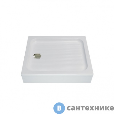 картинка Душевой поддон Niagara NG-120-80Q RUS (120*80*17) прямоугольный, для 6610, 6810, 6612, 6812, 6617, 6817