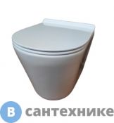 Унитаз Bolu Murcia BL-34E053 подвесной безободковый с ультратонким сиденьем с микролифтом